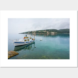 Bay Near Sumartin in Croatia Posters and Art